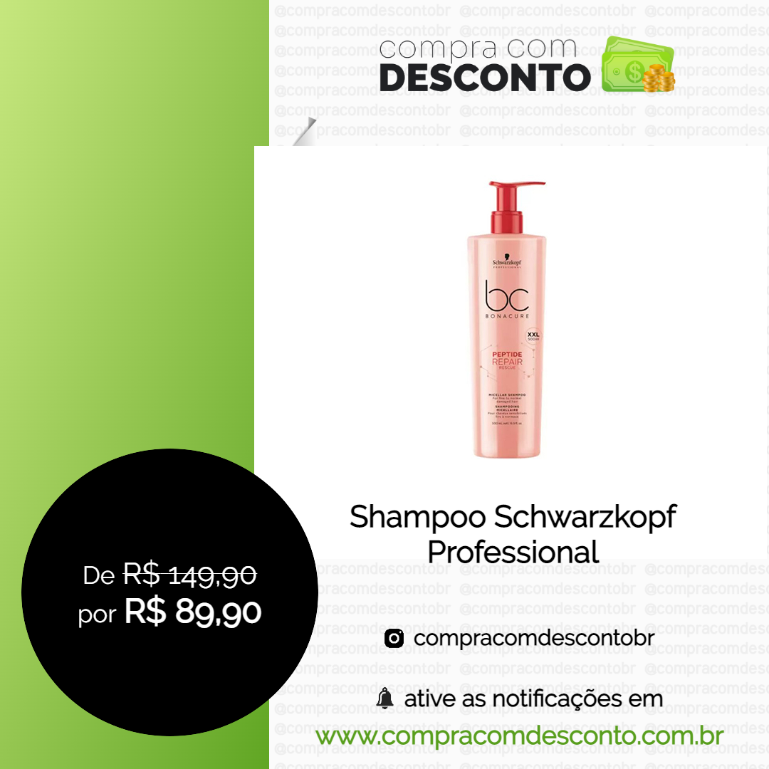 Shampoo Schwarzkopf Professional na loja Magalu - Compra Com Desconto