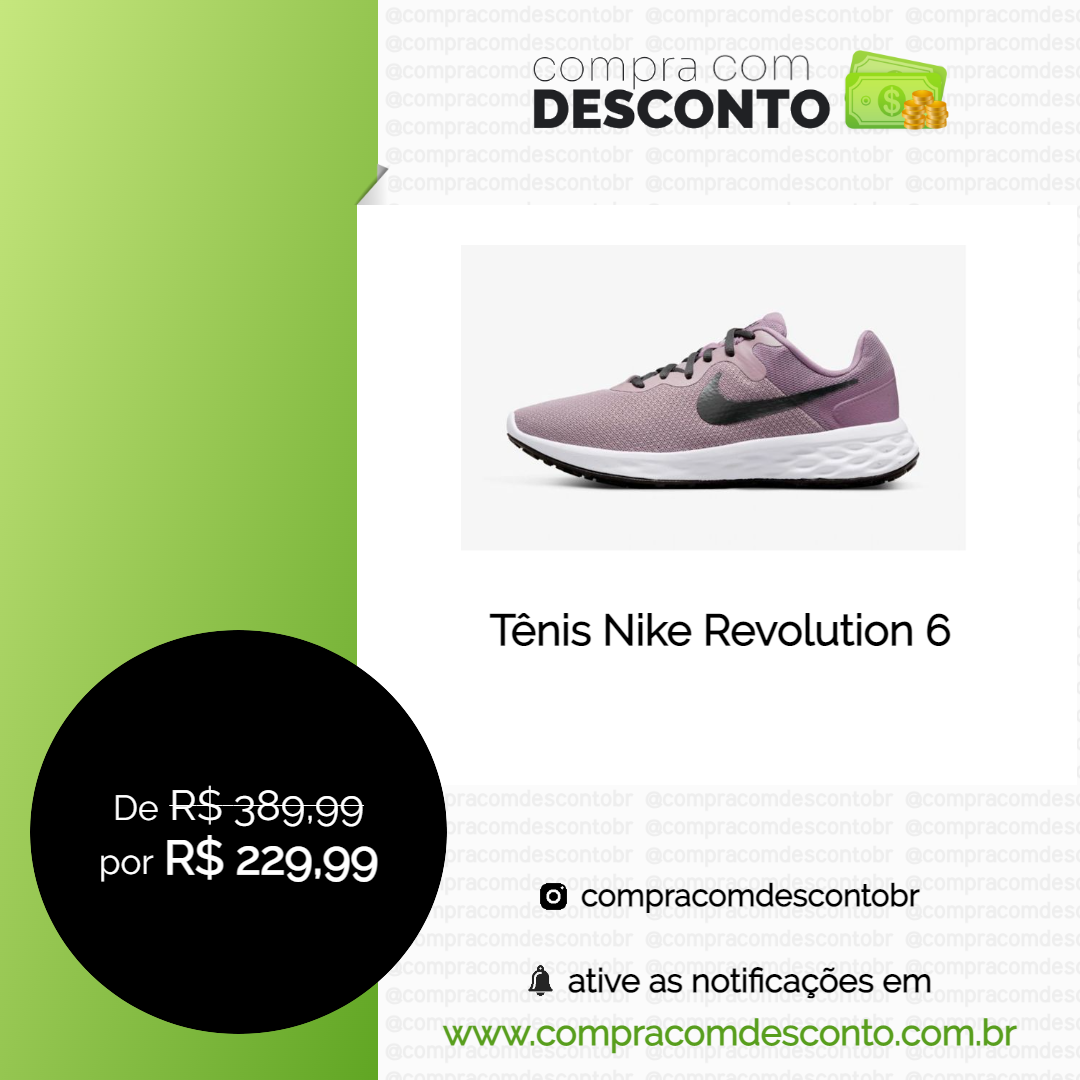 Tênis Nike Revolution 6 na loja Nike - Compra Com Desconto