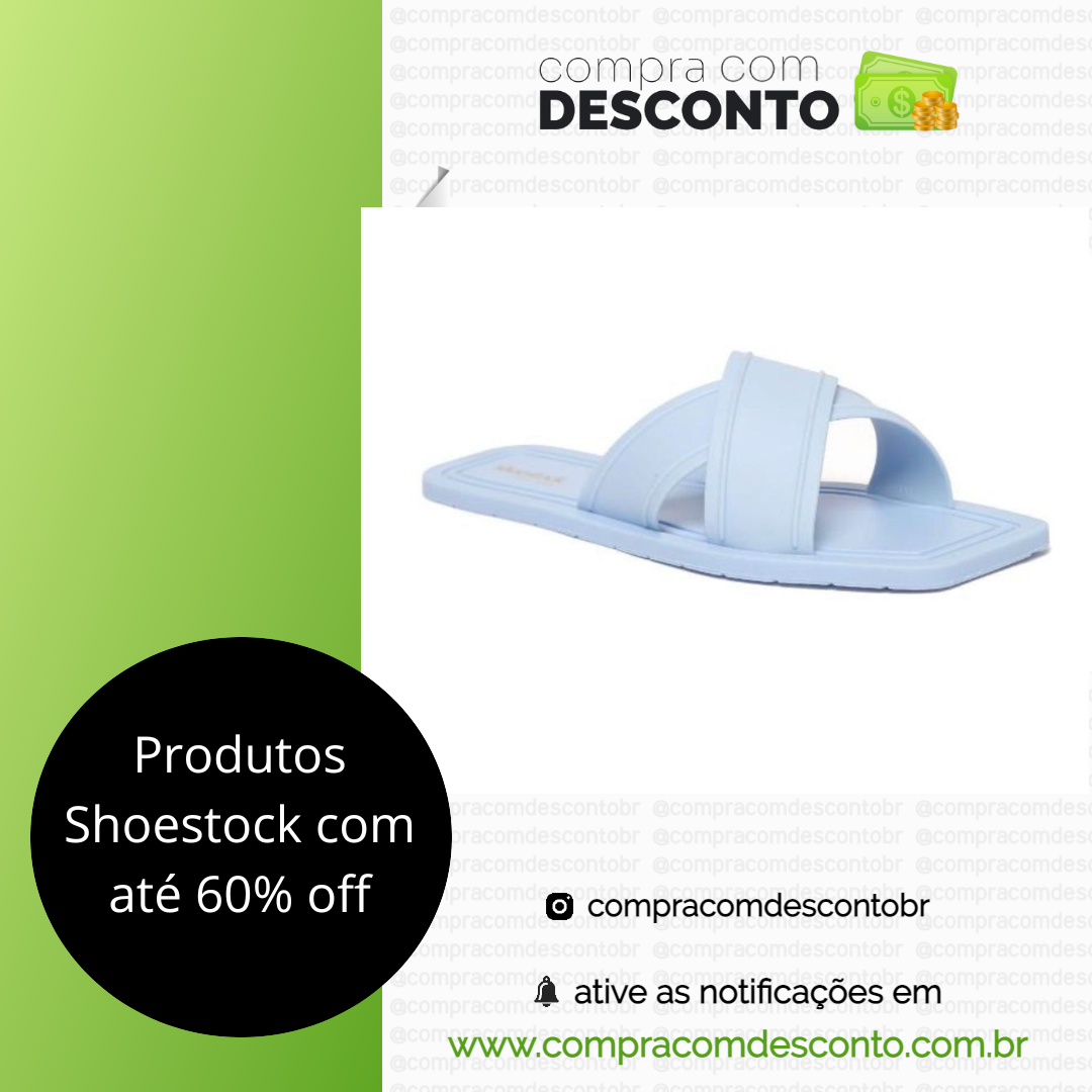Shoestock com até 60% off na loja Magalu- Compra Com Desconto